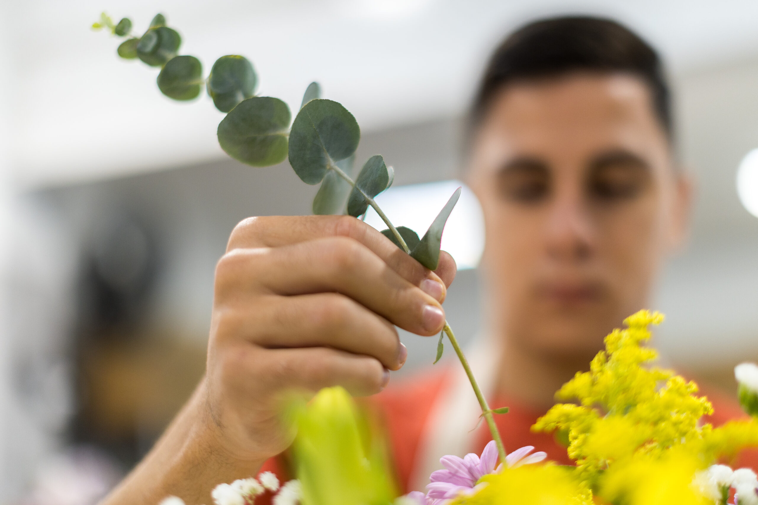 ayudar a personas sin hogar y al proyecto Flores Solidarias