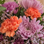 Ramo floral en tonos pastel